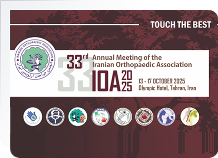 33rd IOA 2025 Iranian Orthopedics Congress